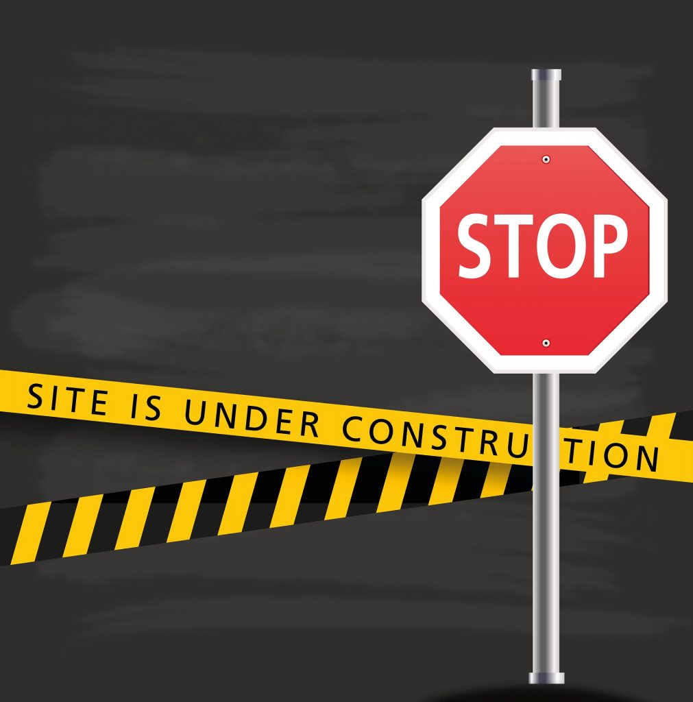 site under construction